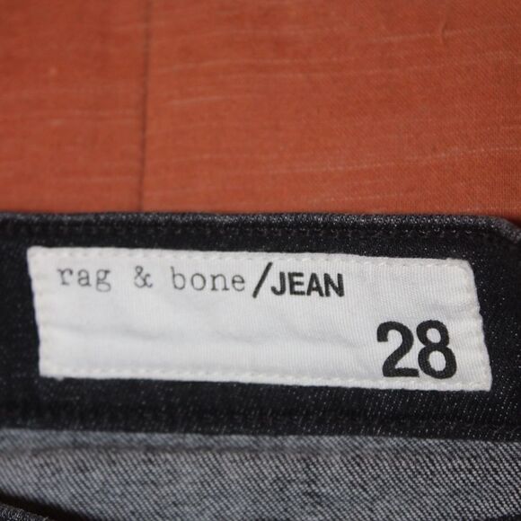 Rag & Bone High Rise Ankle Skinny in Ariel Jean Women Size 28 - Picture 9 of 15